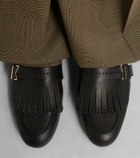 Max Mara Leather lofaers