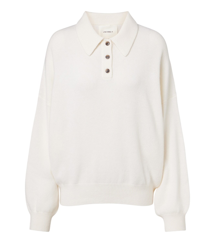 Photo: Lisa Yang Etta cashmere polo sweater