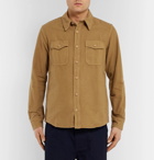 visvim - Elk Cotton-Flannel Shirt - Men - Yellow
