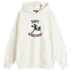 Late Checkout Men's Bellboy Popover Hoodie in White
