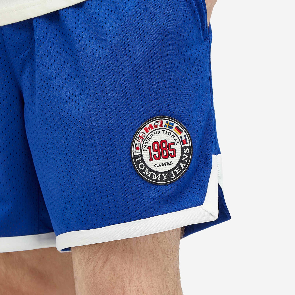 Tommy Jeans Men's Archive Games Shorts in Phthalo Blue