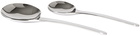 Georg Jensen Silver Bloom Serving Spoons Set