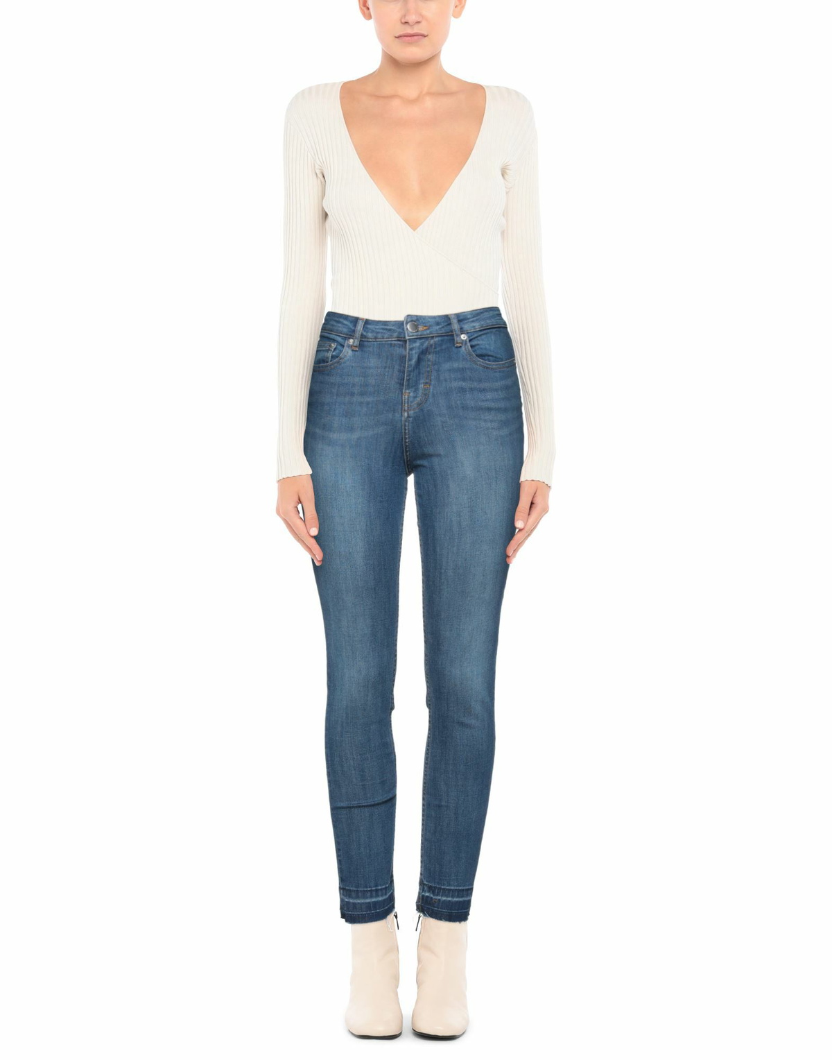 Maje Womens Jeans in Blue