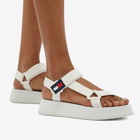 Tommy Jeans Women's Eva Sandal in Ecru