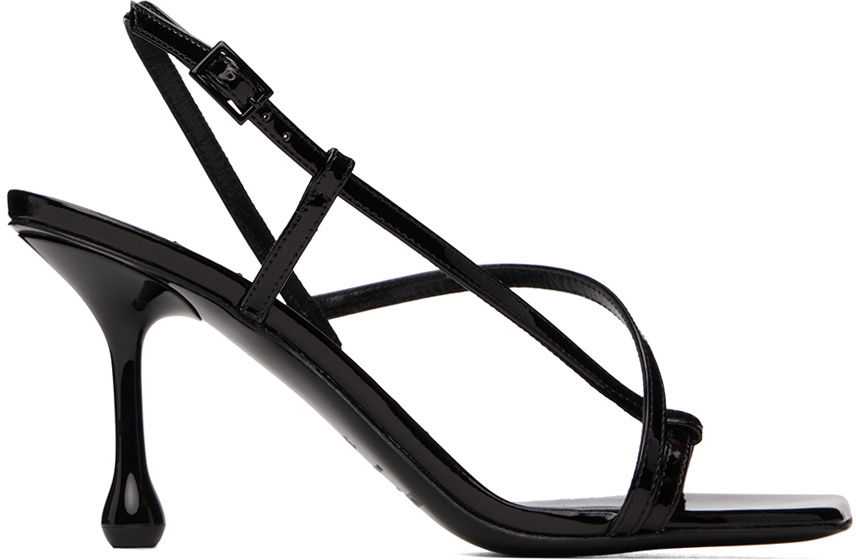 【JIMMY CHOO】 Etana 80mm サンダル ETANA 80WCH BLACK/SMOKE Jimmy Choo Women's Etana 80 High Heel Sandals | Bloomingdale's