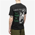 Wacko Maria Men's Dead Kennedys Crew Neck T-Shirt in Black
