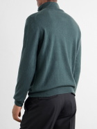 Massimo Alba - Liam Cashmere Half-Zip Sweater - Green