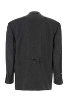 Random Identities Graphite Wool Blend Blazer