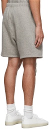 Essentials Grey Fleece Shorts