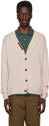 Paul Smith Brown Artist Stripe Cardigan