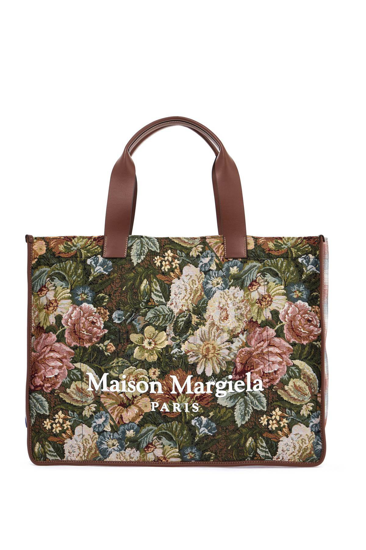 トートバッグ Maison Margiela Embroidered Canvas Shopping Bag e45-maison-margiela-maison-
