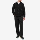 Universal Works Men's Soft Wool Watchman II Jacket in Black