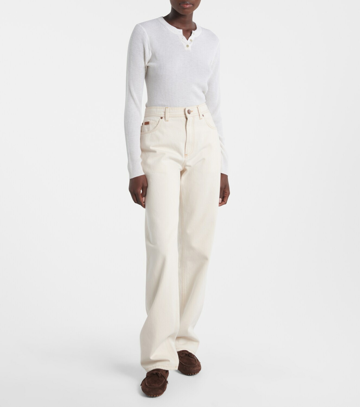 Tod's High-rise straight jeans