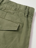 Incotex - Straight-Leg Linen-Blend Cargo Trousers - Green