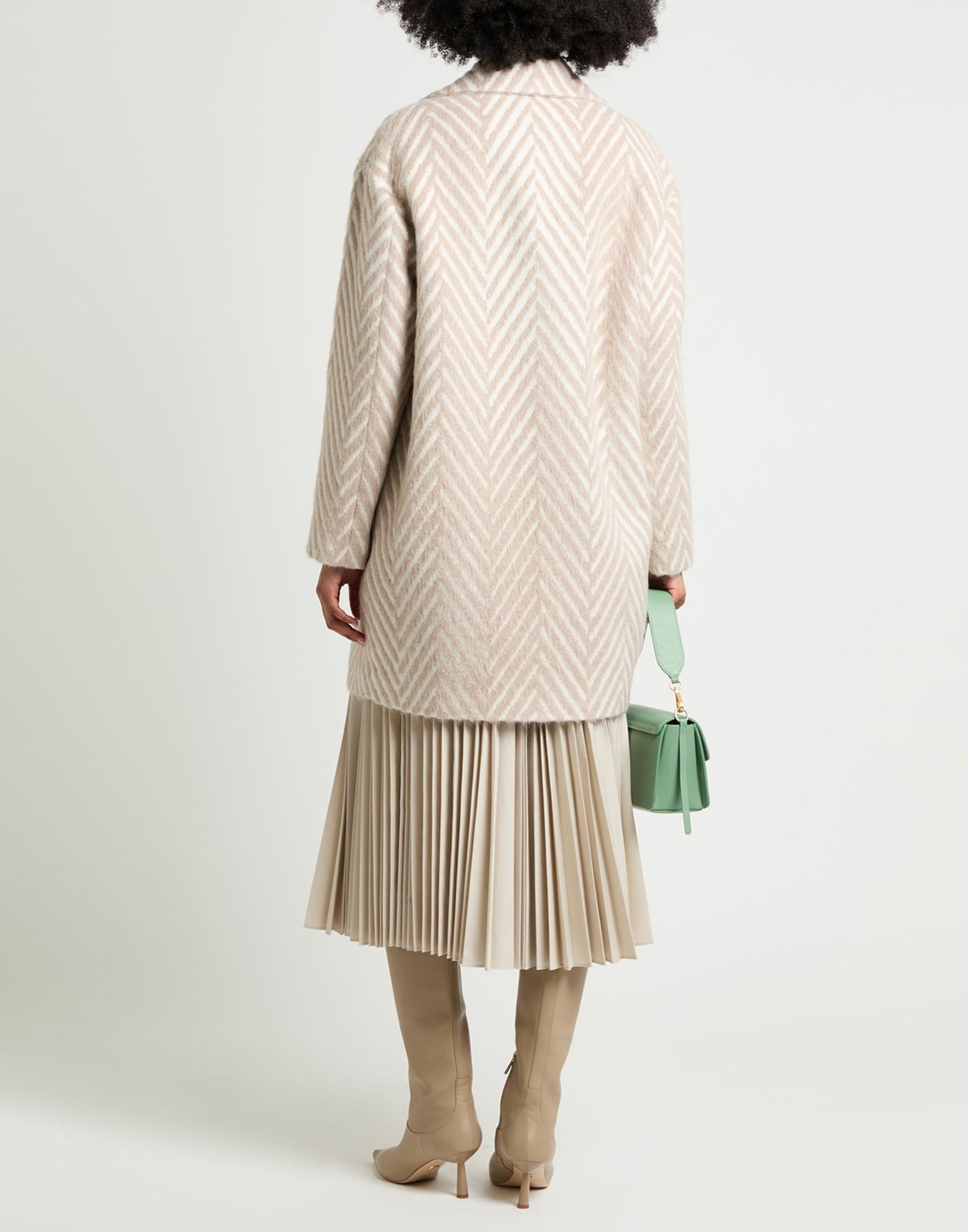 Peserico Womens Coat in Beige