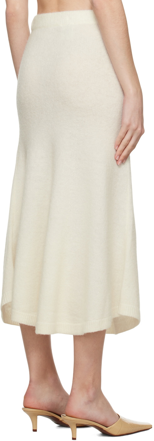 The Garment Off-White Courchevel Midi Skirt