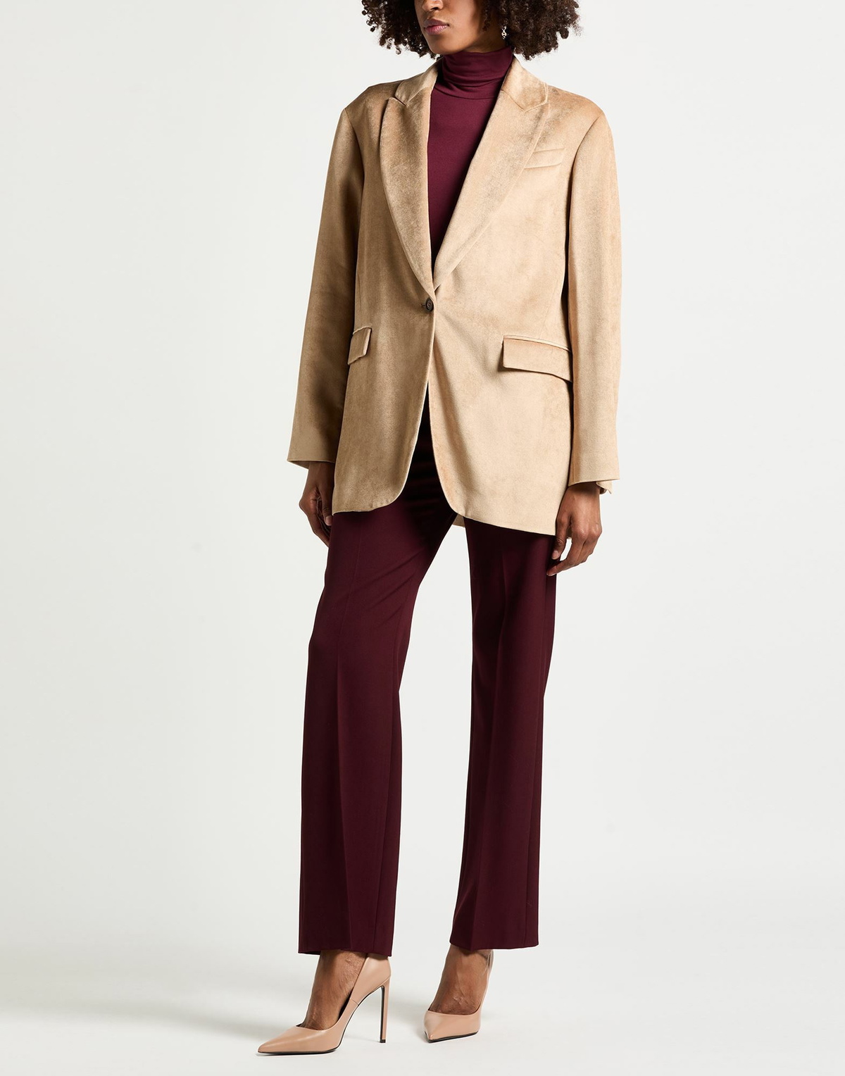 Brunello Cucinelli Womens Blazer Camel