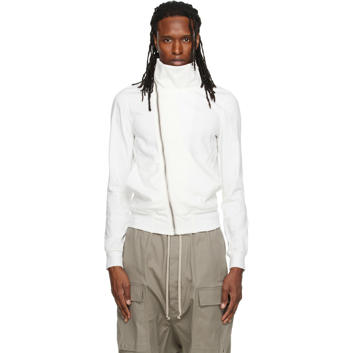 Rick Owens Off-White Tower Bauhaus Jogger Track Jacket