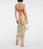 Jacquemus Le Foulard Lamba printed sarong