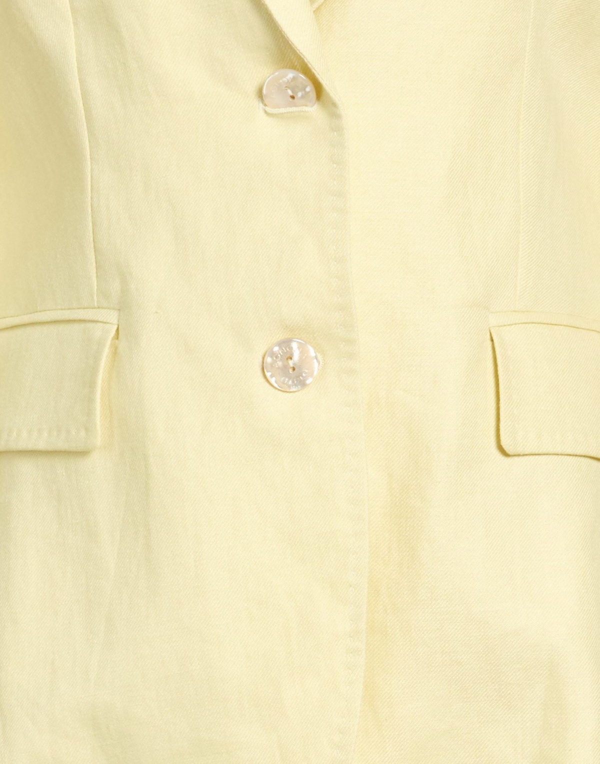 Agnona Womens Blazer Pastel in Yellow
