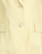 Agnona Womens Blazer Pastel in Yellow