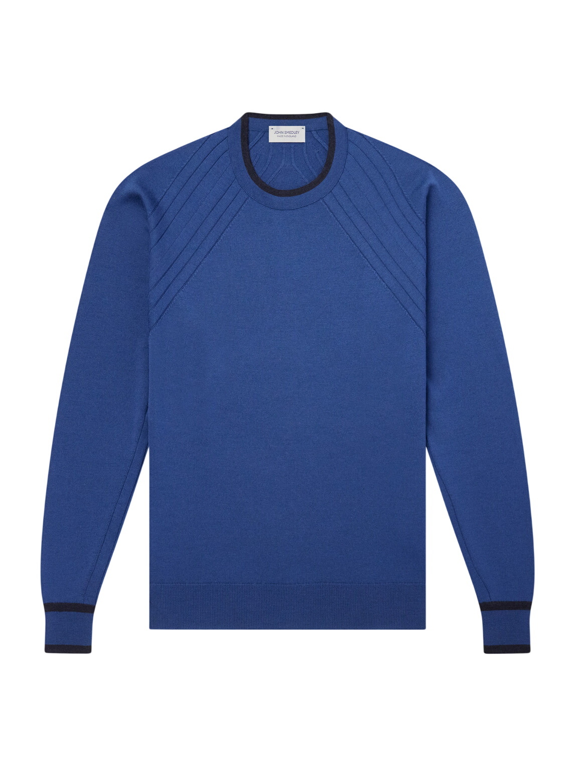 John Smedley Tibor Wool Cardigan Navy John Smedley
