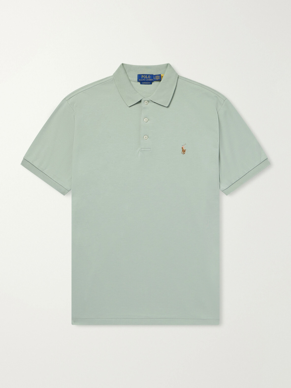 Polo Ralph Lauren - Logo-Embroidered Cotton-Jersey Polo Shirt - Green