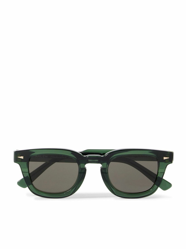 Photo: AHLEM - Champ De Mars Square-Frame Acetate Sunglasses