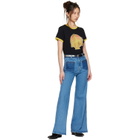 LU'U DAN BRUCE LEE x LỰU ĐẠN Black Ringer T-shirt