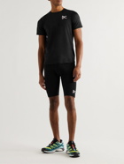 DISTRICT VISION - TomTom Speed Tight Stretch Tech-Shell Running Shorts - Black