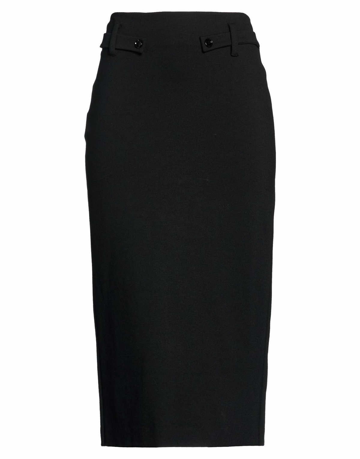Manila Grace Womens Midi skirt in Black