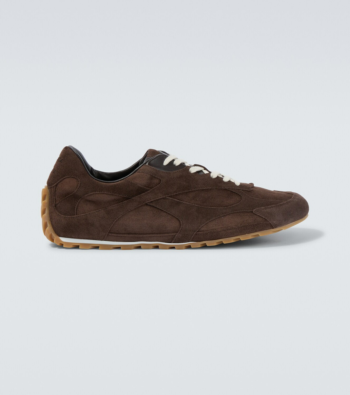 Bottega Veneta Orbit Flash suede sneakers