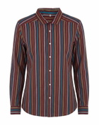 Baserange Womens Shirt Burgundy