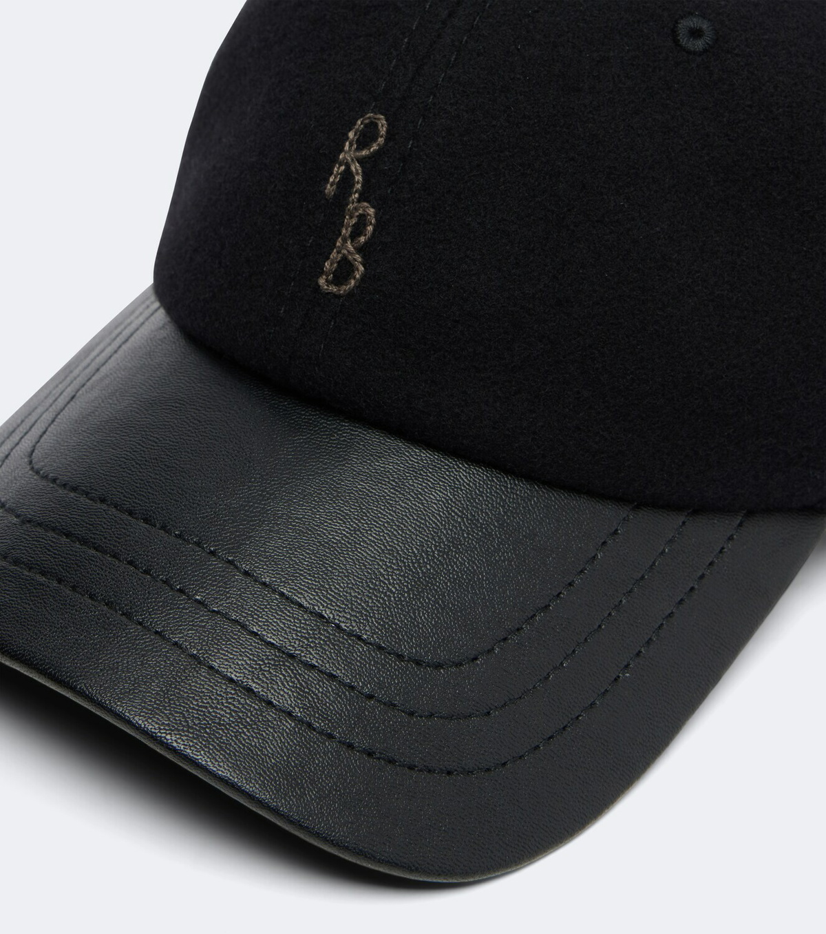 Ruslan Baginskiy Embroidered wool baseball cap