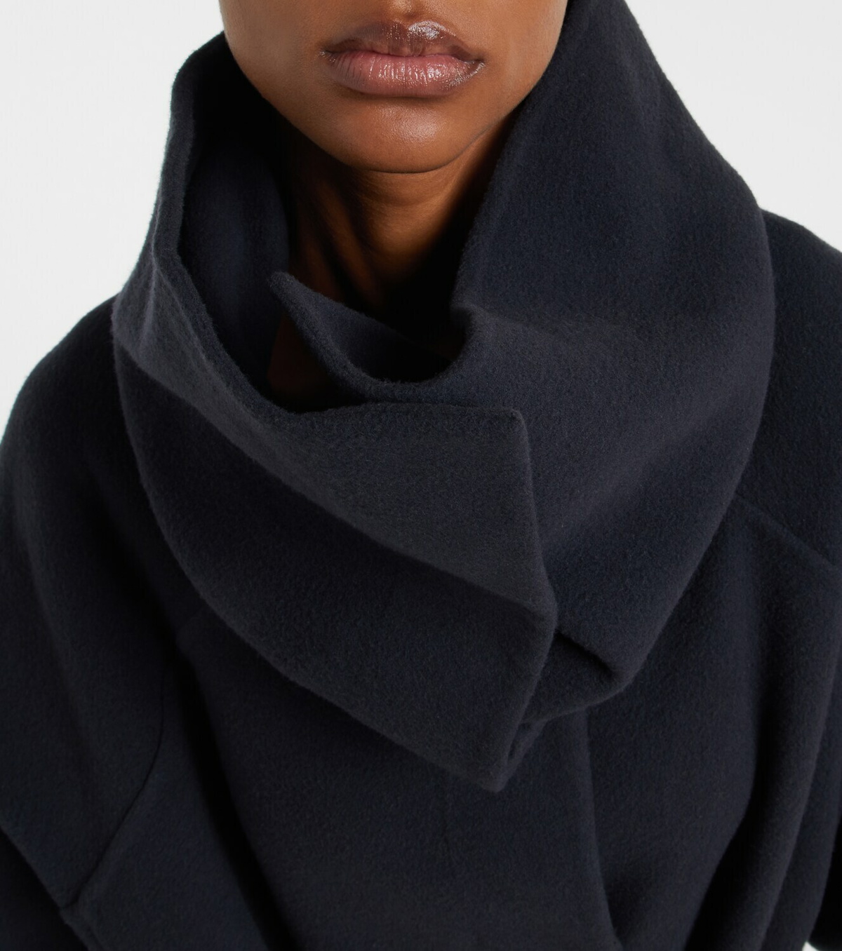 Calvin Klein Collection Liza wool and cashmere overcoat