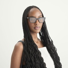 Gentle Monster Soho Sunglasses in Black/Brown 