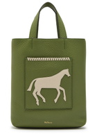 Mulberry Chalk Horse Small Leather Tote - Green - One Size