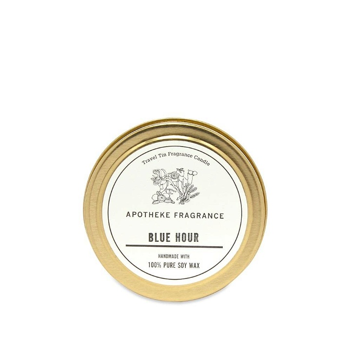 Photo: Apotheke Fragrance Tin Candle in Blue Hour