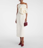 Magda Butrym Apolonia suede clutch
