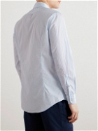 Massimo Alba - Genova Striped Cotton Shirt - Blue