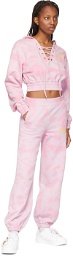 Versace Jeans Couture Pink Tie-Dye Lounge Pants