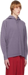 HOMME PLISSÉ ISSEY MIYAKE Purple Monthly Color February Hoodie