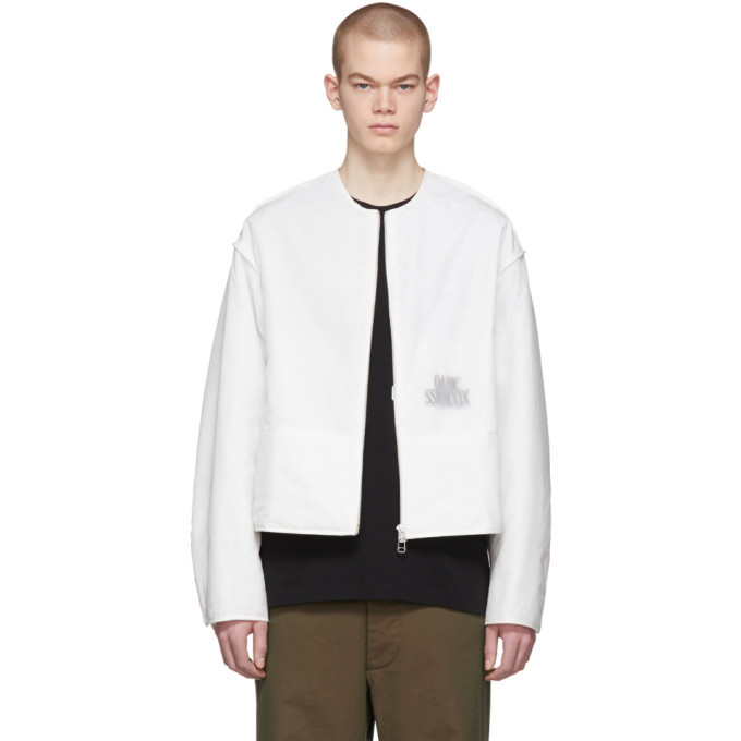 OAMC White Numeral Jacket OAMC