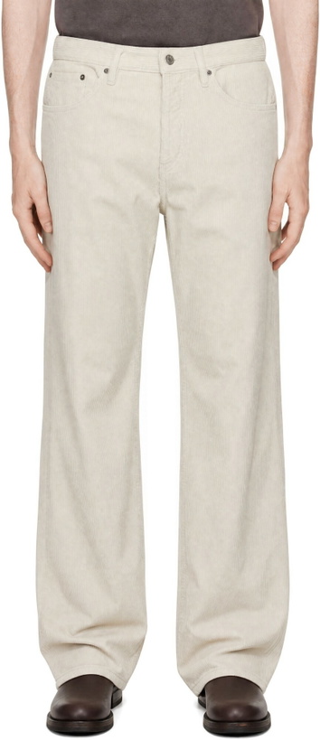 Photo: Sunflower Off-White Loose Trousers