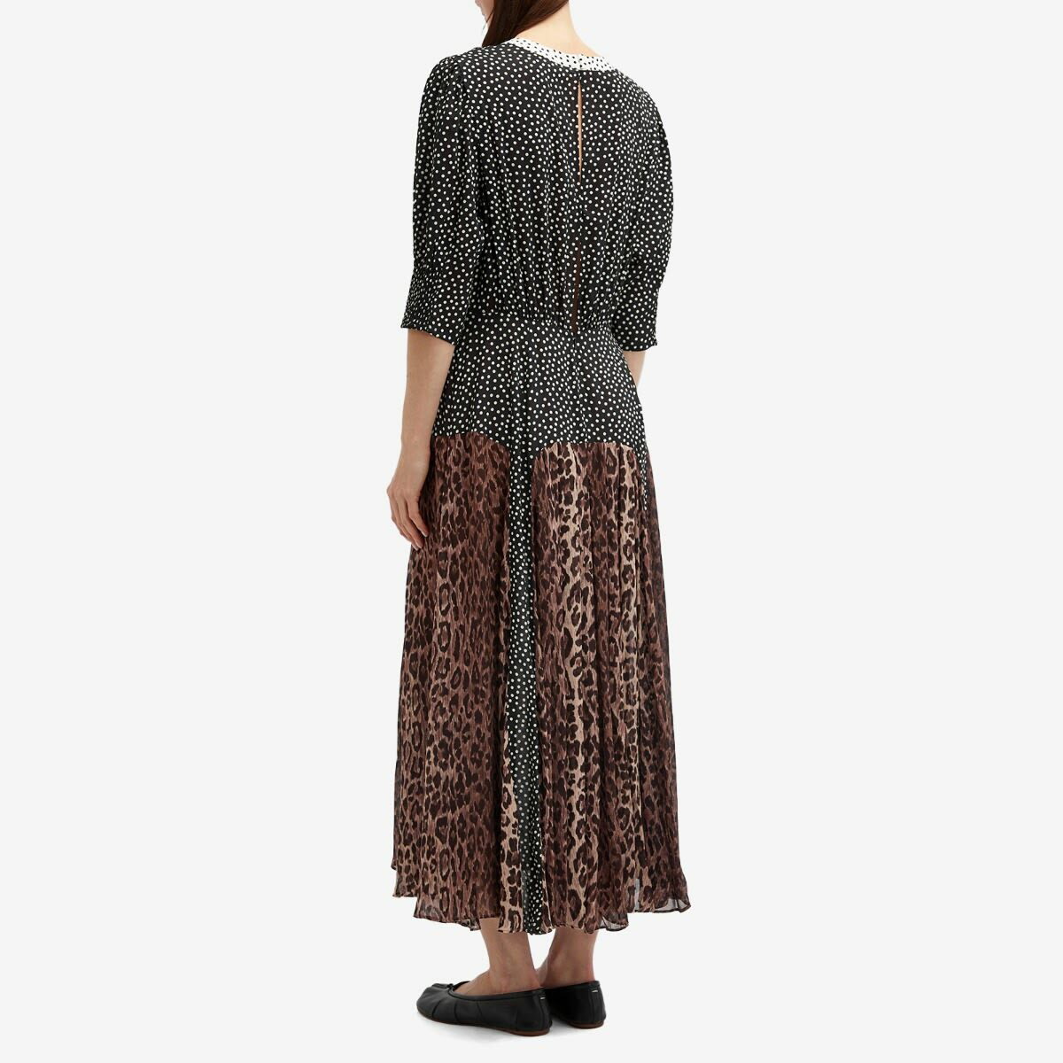 RIXO リキソー ブランド スカート Areza polka-dot midi 1024694 Areza polka-dot midi skirt in black - Rixo | Mytheresa