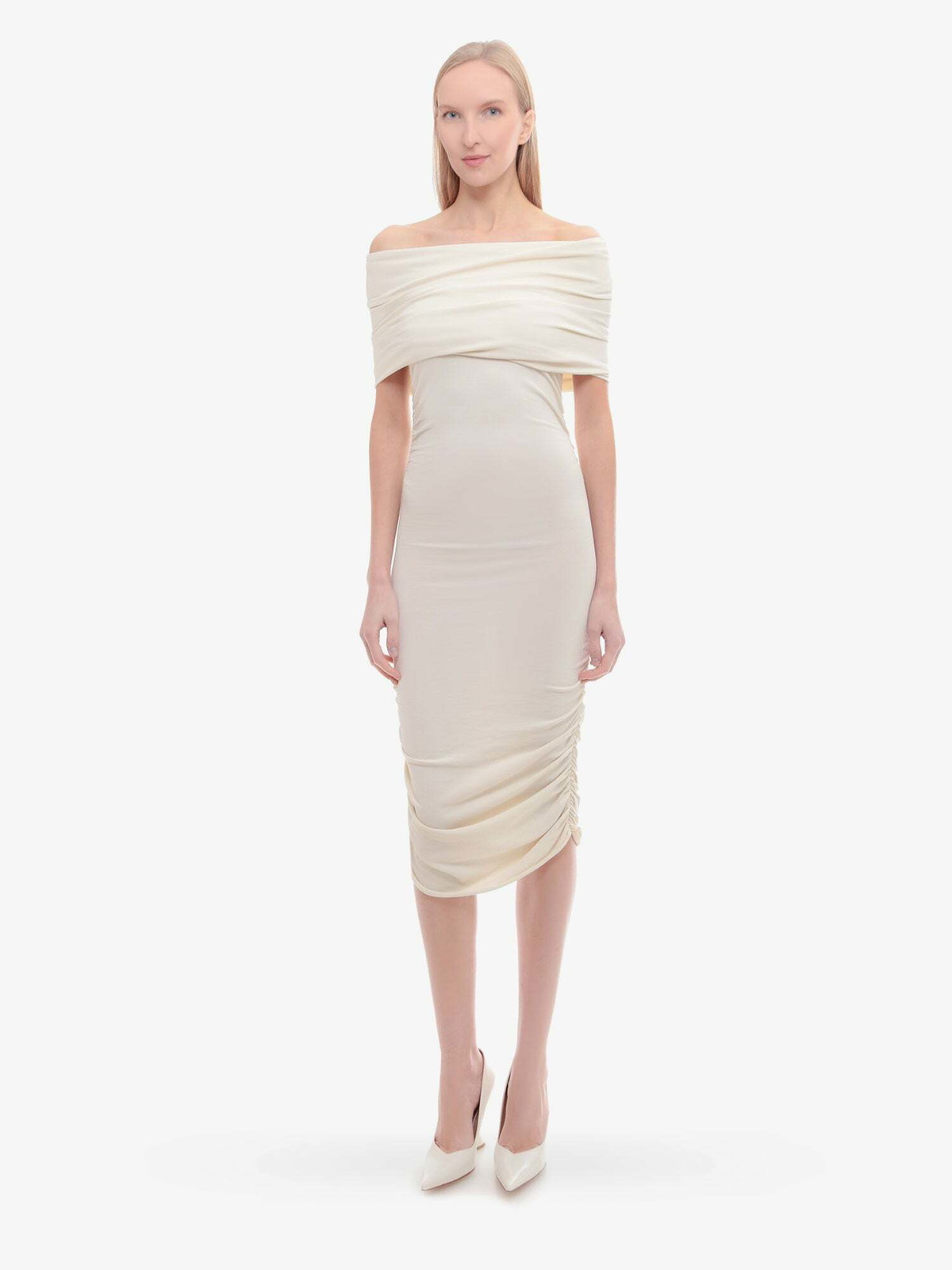 Khaite Dress Beige Womens Khaite