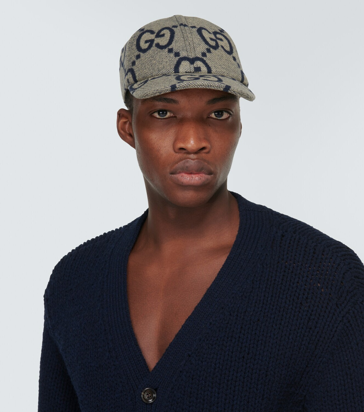 Gucci Jumbo GG Wool Baseball Cap Gucci