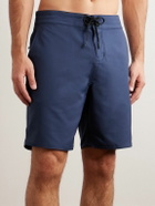 Outerknown - Apex Hybrid Straight-Leg Long-Length Recycled Swim Shorts - Blue