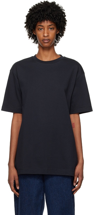 Photo: Sunspel Black Oversized T-Shirt