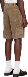 OUR LEGACY Brown Joiner Shorts